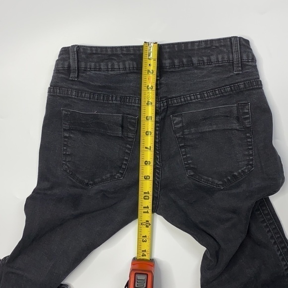 Nanette Lepore Embellished Hamilton Skinny Black Jeans - Picture 9 of 14